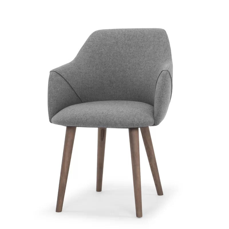Cafe Chair: Upholstered Arm Restaurant Chair (Set of 2)