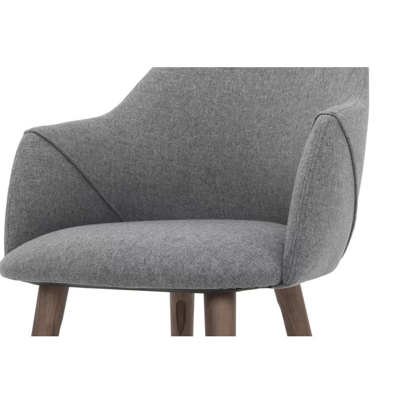 Cafe Chair: Upholstered Arm Restaurant Chair (Set of 2)