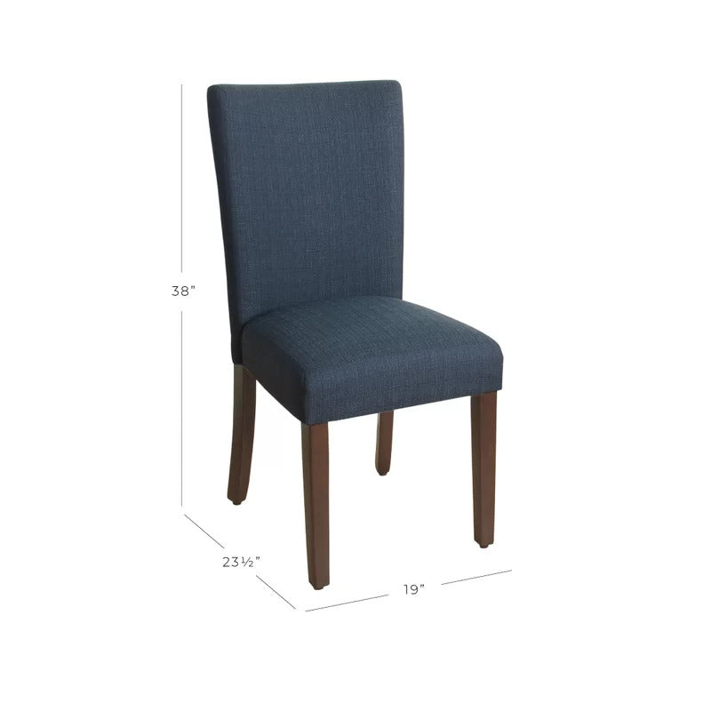 Cafe Chair: Upholstered Parsons Chair