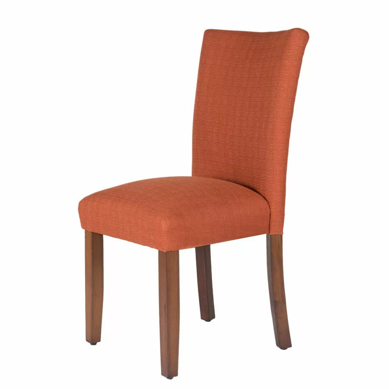 Cafe Chair: Upholstered Parsons Chair