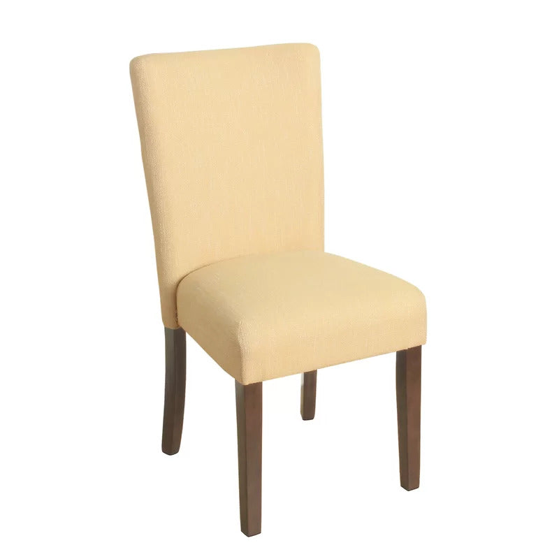 Cafe Chair: Upholstered Parsons Chair