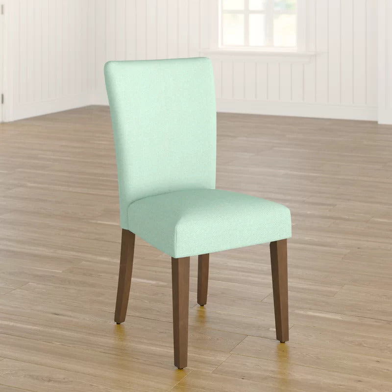Cafe Chair: Upholstered Parsons Chair