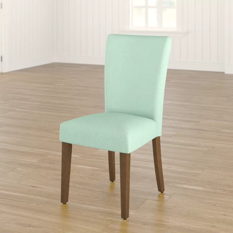 Cafe Chair: Upholstered Parsons Chair