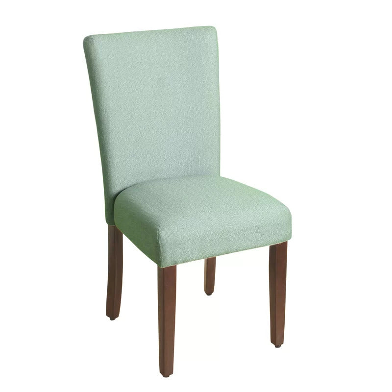 Cafe Chair: Upholstered Parsons Chair