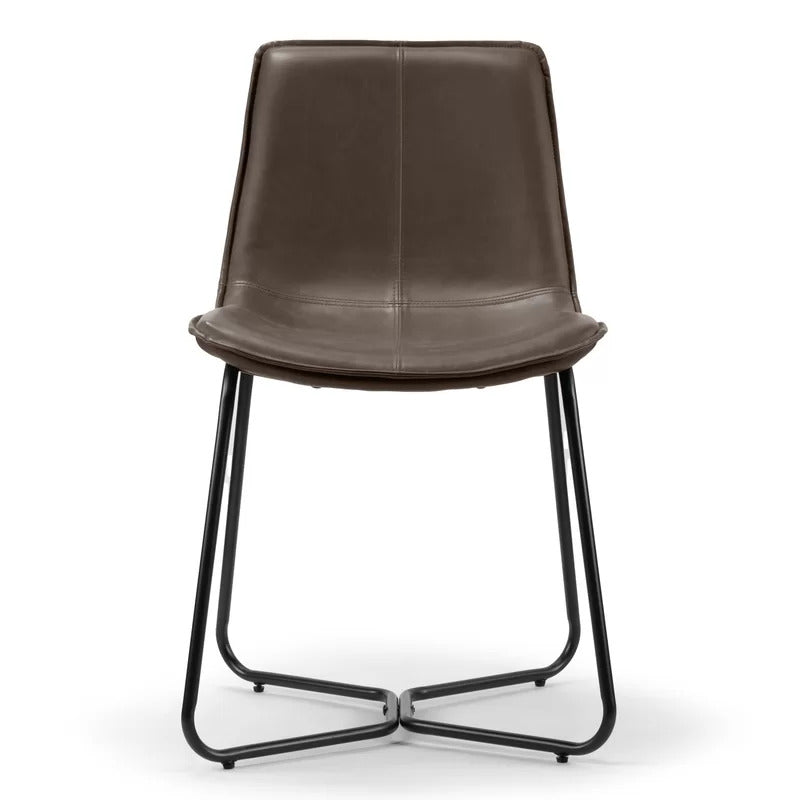 Cafe Chair: Upholstered Side Restaurant Chair