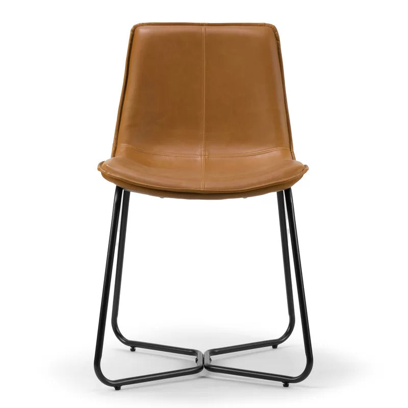 Cafe Chair: Upholstered Side Restaurant Chair