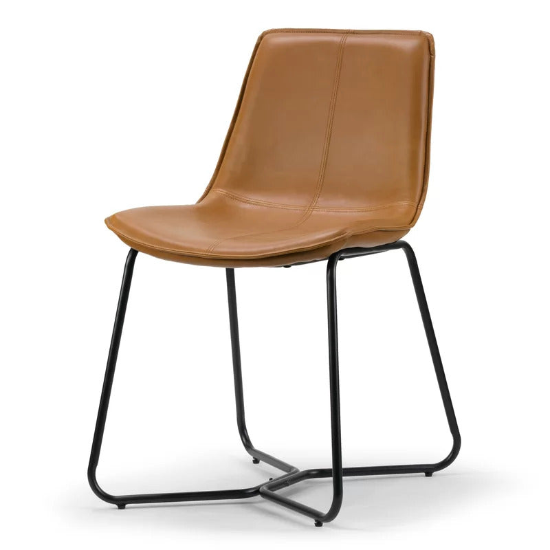 Cafe Chair: Upholstered Side Restaurant Chair