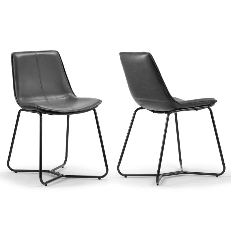 Cafe Chair: Upholstered Side Restaurant Chair
