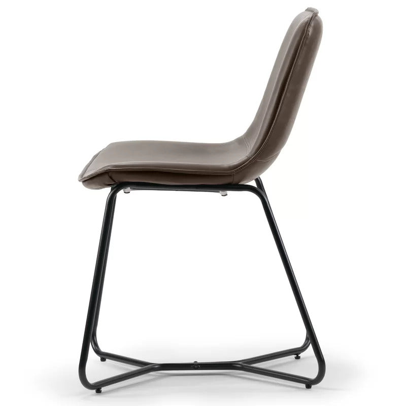 Cafe Chair: Upholstered Side Restaurant Chair