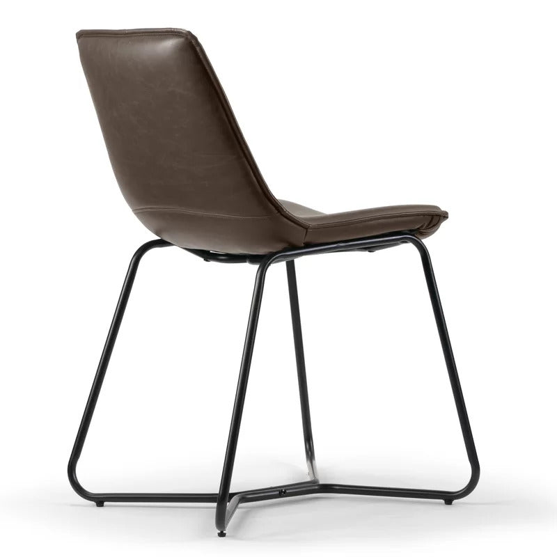 Cafe Chair: Upholstered Side Restaurant Chair
