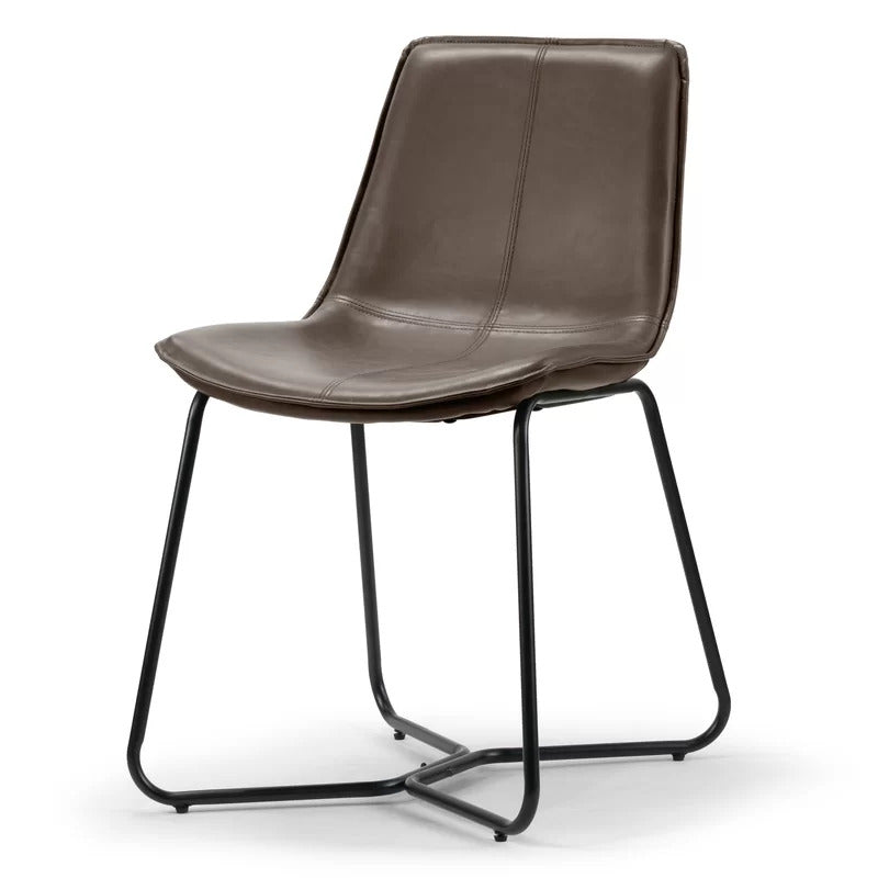Cafe Chair: Upholstered Side Restaurant Chair