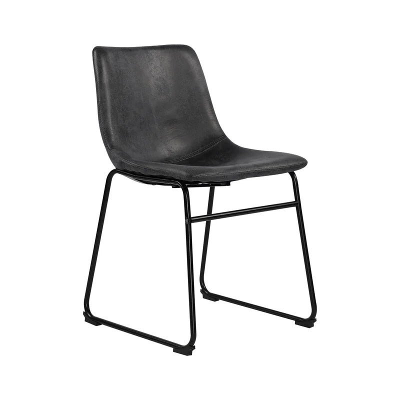 Cafe Chair: Velvet Wingback Restaurant Chair (Set of 2)