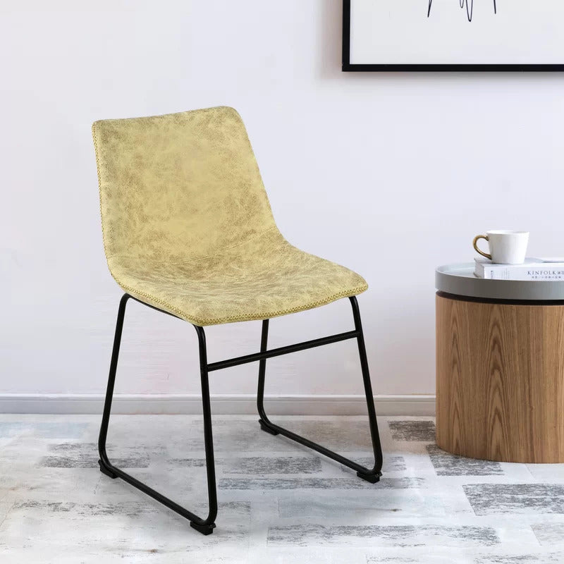 Cafe Chair: Velvet Wingback Restaurant Chair (Set of 2)