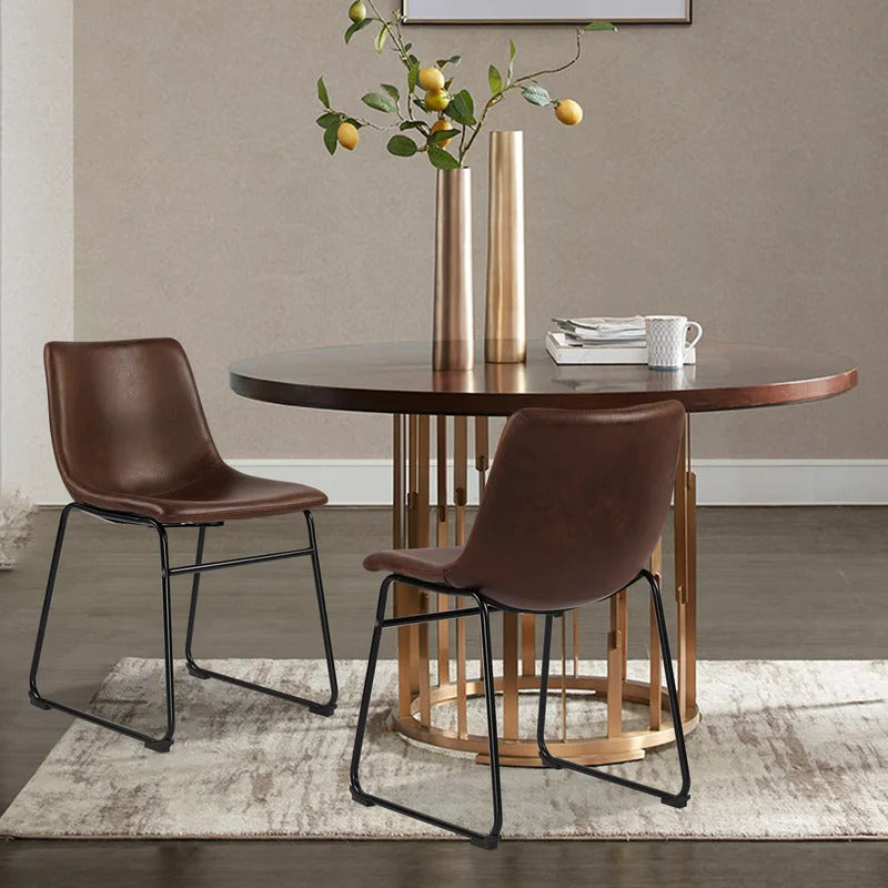 Cafe Chair: Velvet Wingback Restaurant Chair (Set of 2)