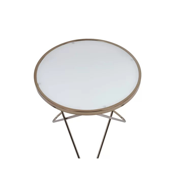 Center Table: 34" Cross Legs Coffee Table
