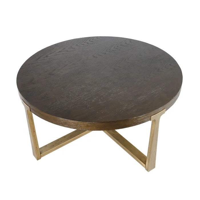 Center Table Cross Legs Coffee Table