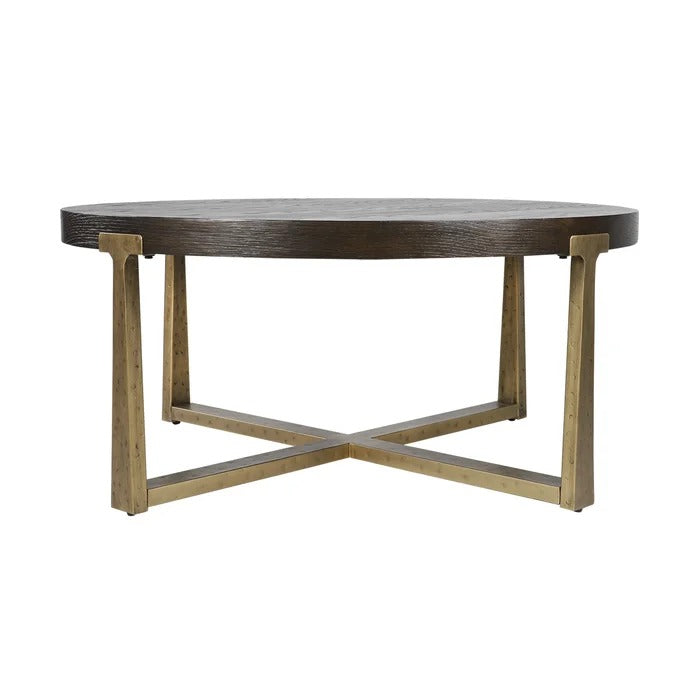 Center Table Cross Legs Coffee Table