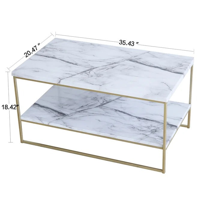 Center Table: Marble Coffee Table