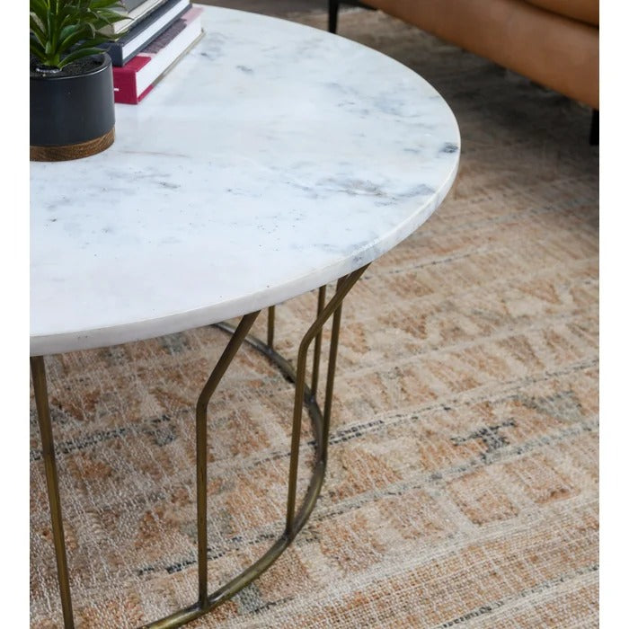 Center Table: Round Coffee Table