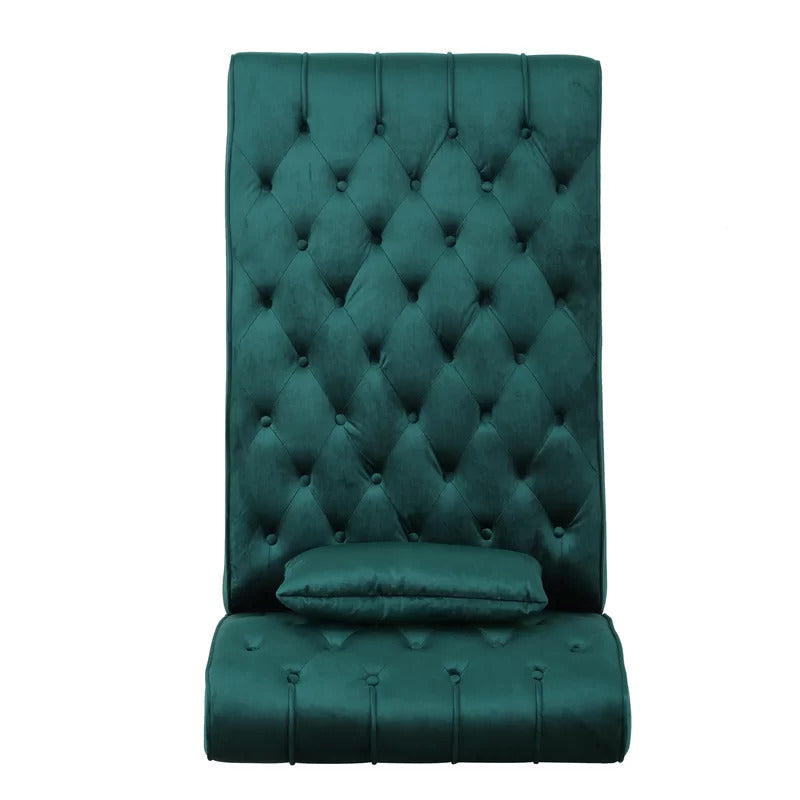 Chaise Lounge: Andrews Tufted Armless Chaise Lounge Chair
