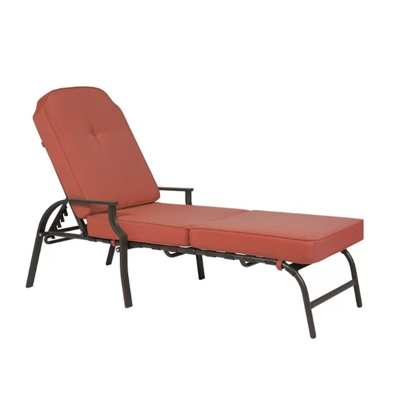 Chaise Lounge: Artime 82'' Long Reclining Single Chaise with Cushions