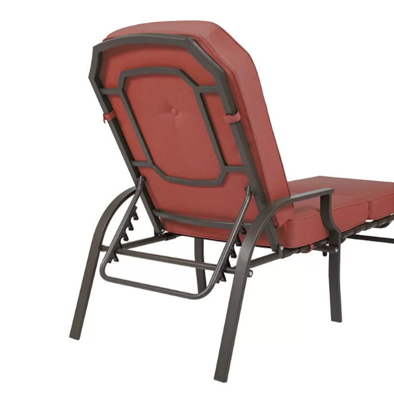 Chaise Lounge: Artime 82'' Long Reclining Single Chaise with Cushions