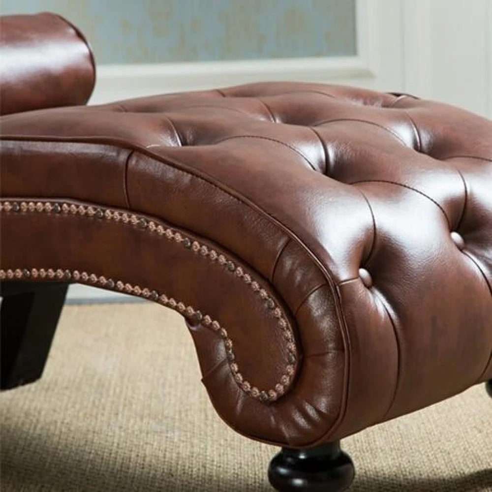 Chaise Lounge: Patio Chaise Lounge Sofa With Pillow For Living Room Furniture