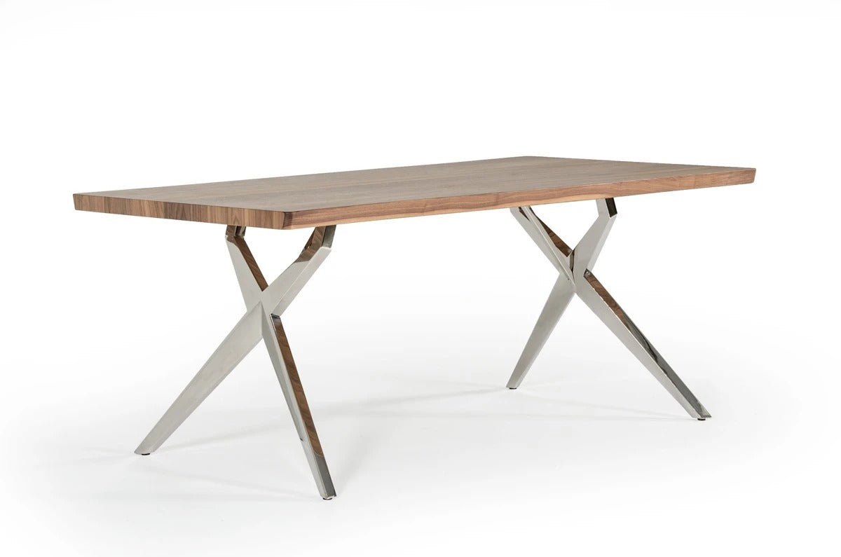 Dining Table: Stainless Steel Dining Table