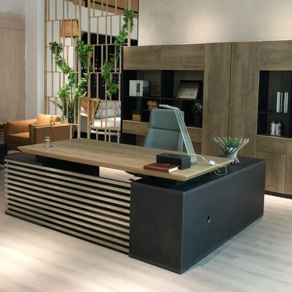 Computer Desk : Trendy Luxury Multi-functional Computer Desk