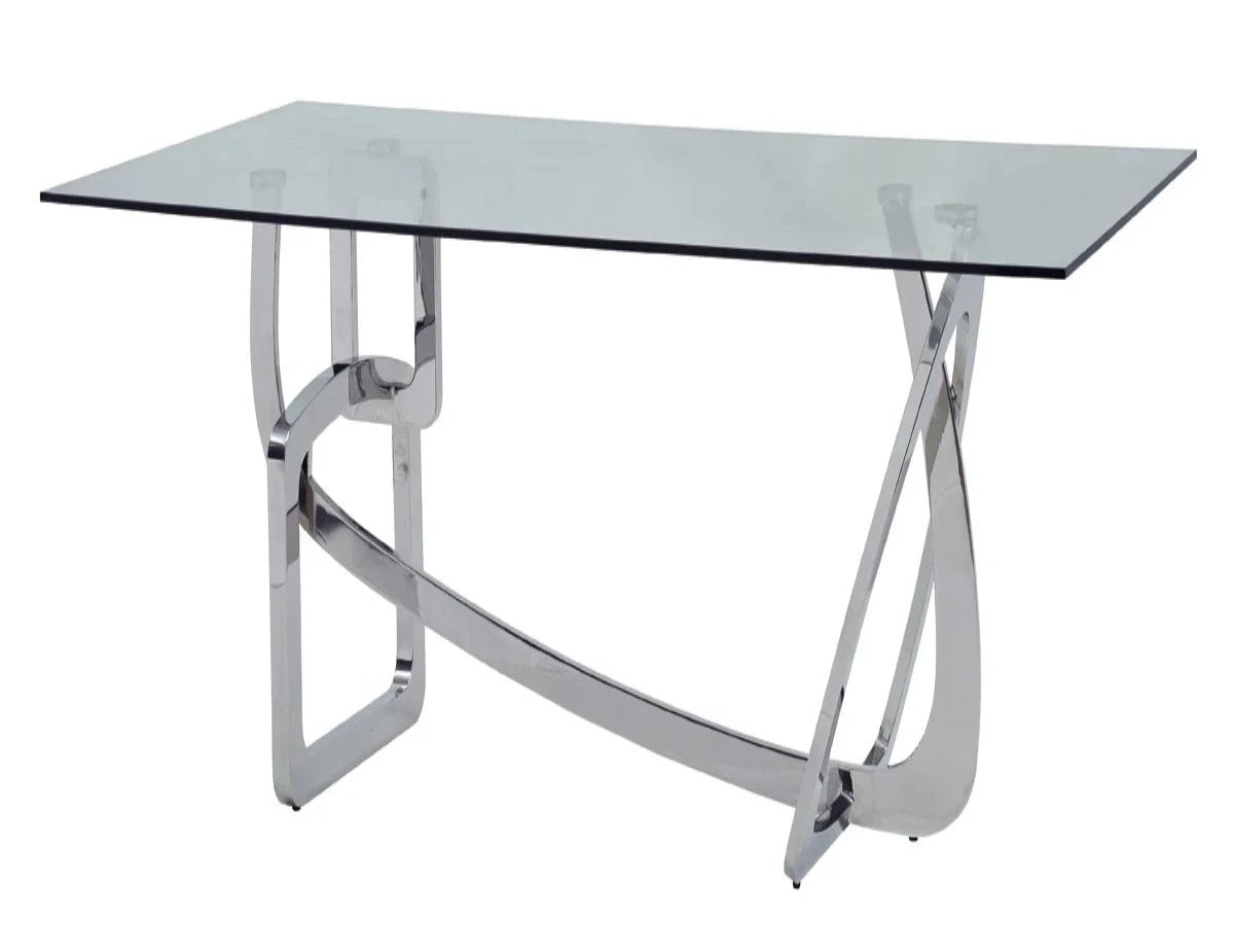 Dining Table: Glass Dining Table