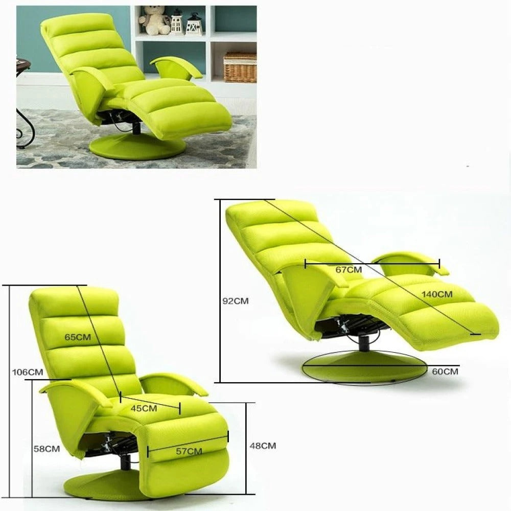 Rocking Chair: Leisure Rotating Comfort Multi Function Chair