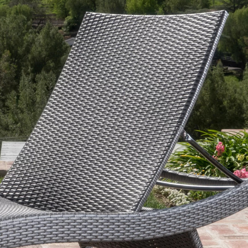 Chaise Lounge: Breton 79.25'' Long Reclining Chaise Lounge Set (Set of 2)