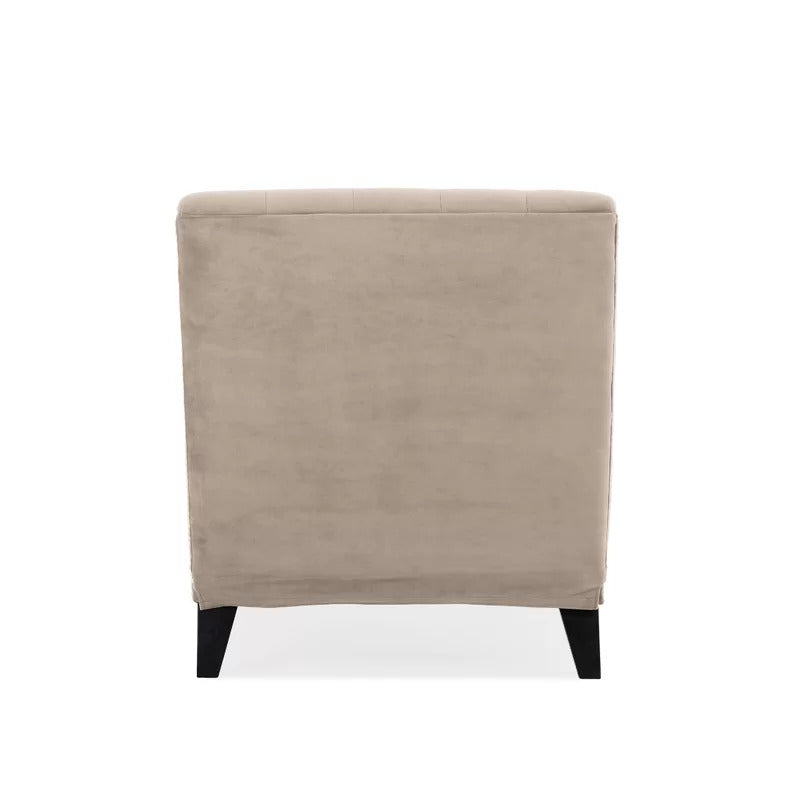Chaise Lounge: Dannely Tufted Armless Chaise Lounge Chair