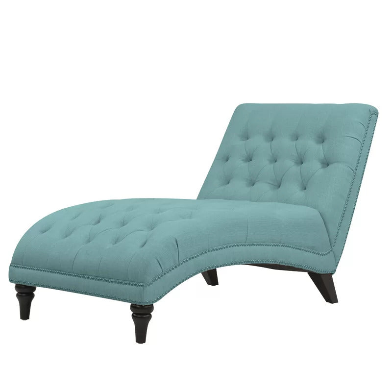Chaise Lounge: Dannely Tufted Armless Chaise Lounge Chair