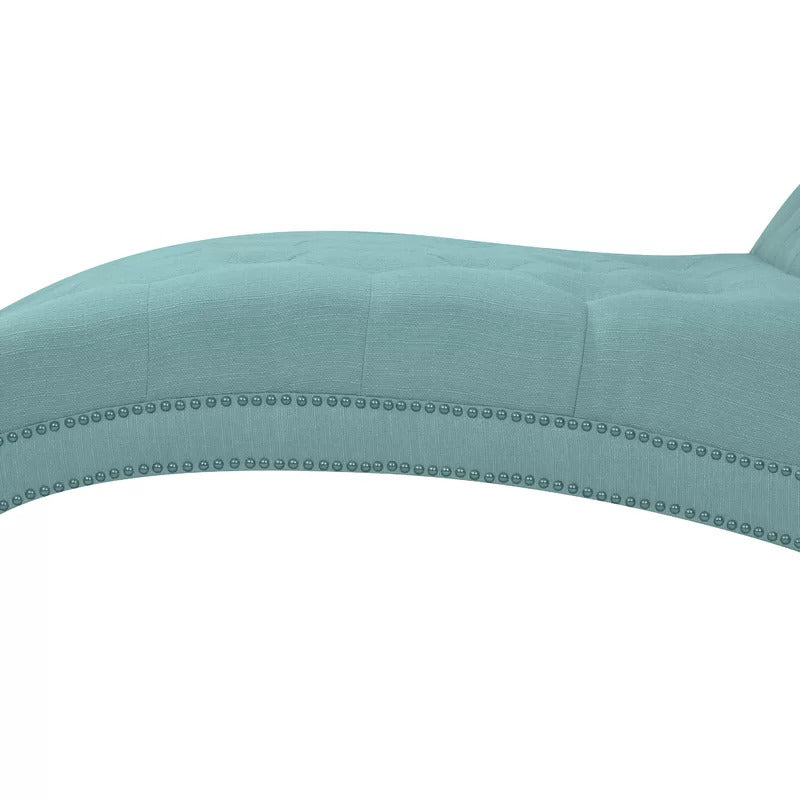 Chaise Lounge: Dannely Tufted Armless Chaise Lounge Chair
