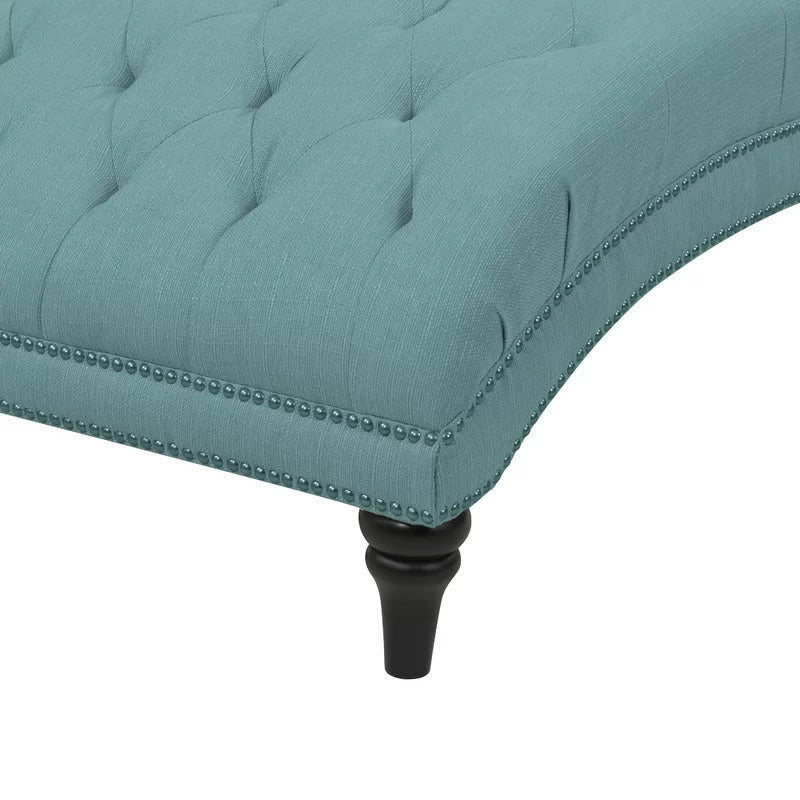 Chaise Lounge: Dannely Tufted Armless Chaise Lounge Chair