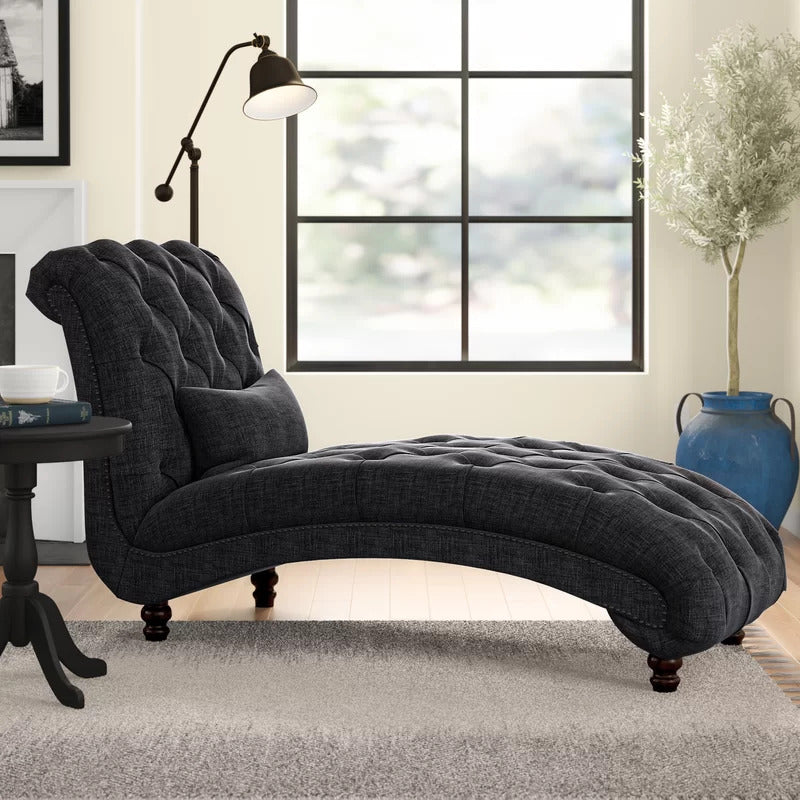 Chaise Lounge: Diyom Tufted Armless Chaise Lounge