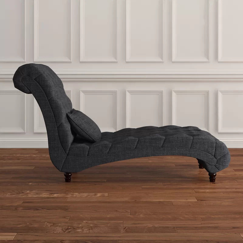 Chaise Lounge: Diyom Tufted Armless Chaise Lounge