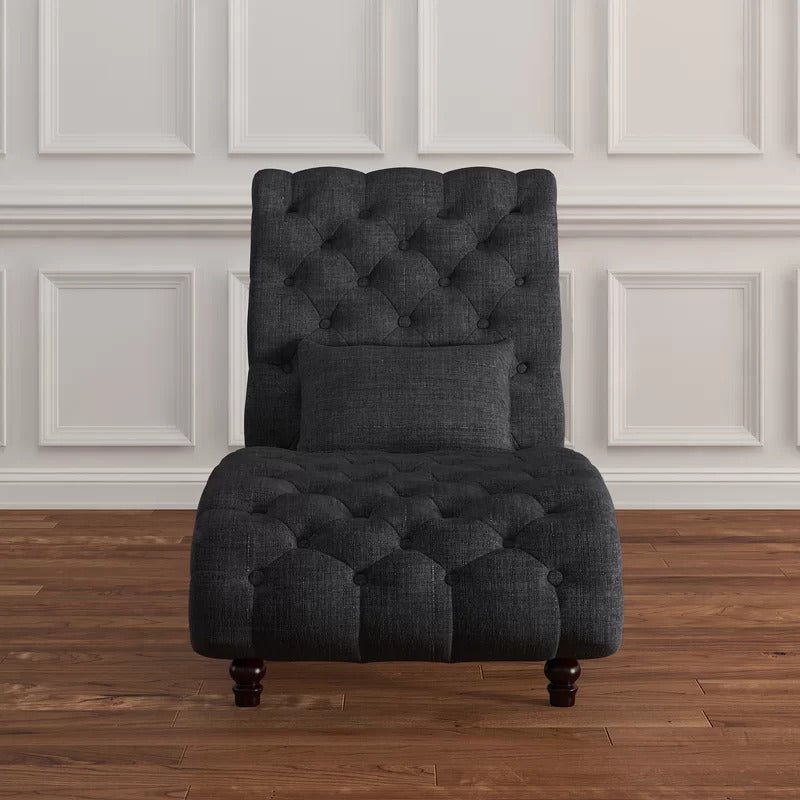 Chaise Lounge: Diyom Tufted Armless Chaise Lounge