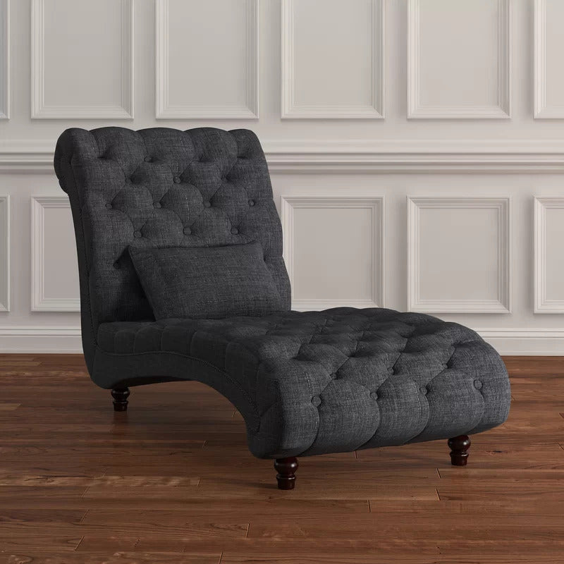 Chaise Lounge: Diyom Tufted Armless Chaise Lounge