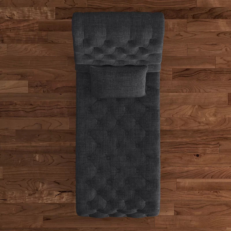Chaise Lounge: Diyom Tufted Armless Chaise Lounge