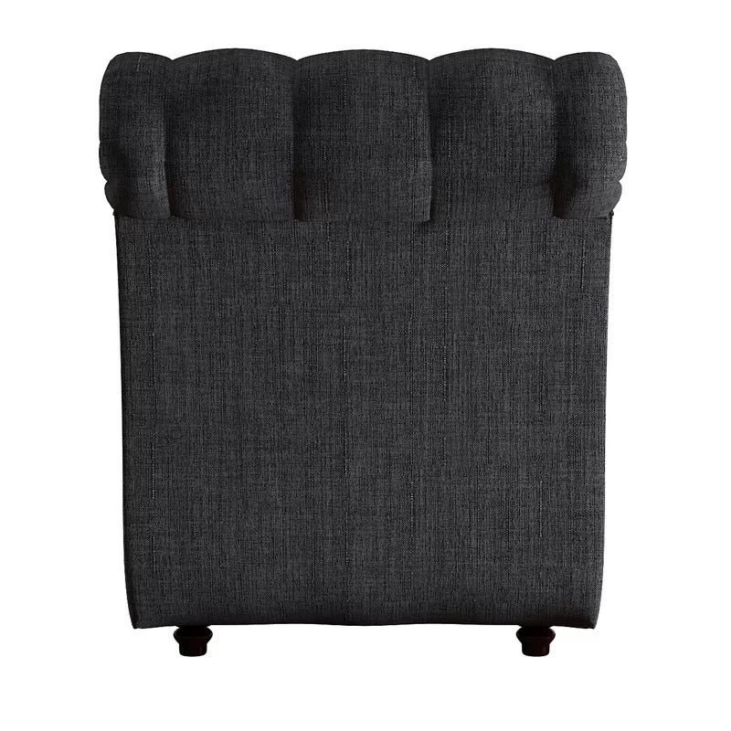 Chaise Lounge: Diyom Tufted Armless Chaise Lounge