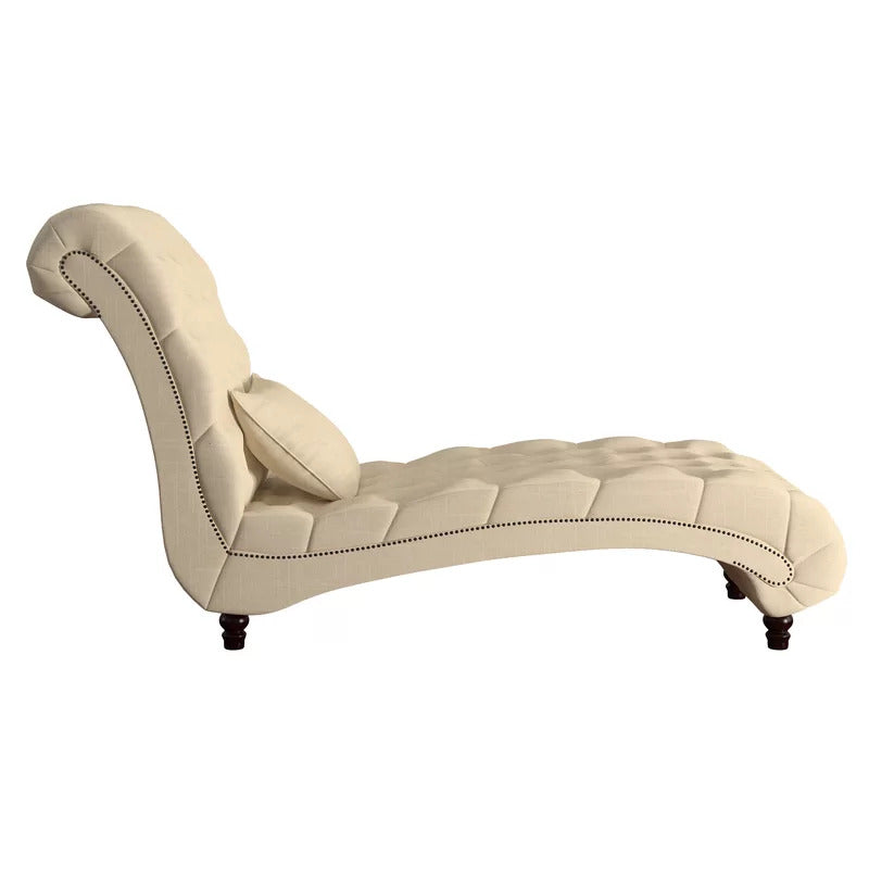 Chaise Lounge: Diyom Tufted Armless Chaise Lounge