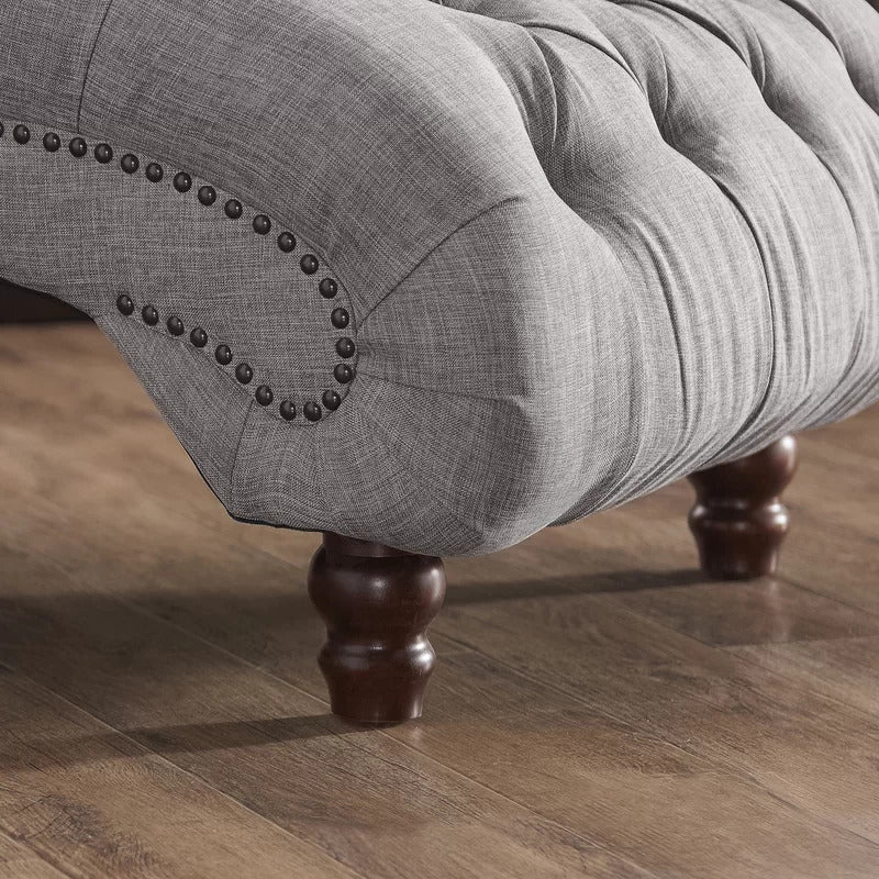Chaise Lounge: Diyom Tufted Armless Chaise Lounge