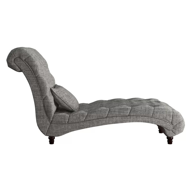 Chaise Lounge: Diyom Tufted Armless Chaise Lounge