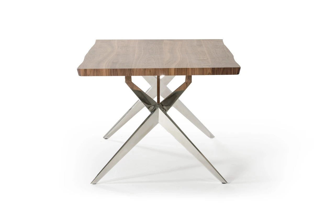 Dining Table: Stainless Steel Dining Table