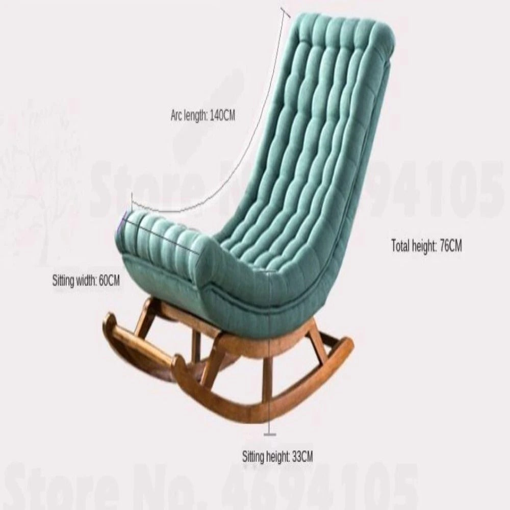 Rocking Chair: Modern Design Rocking Lounge Chair