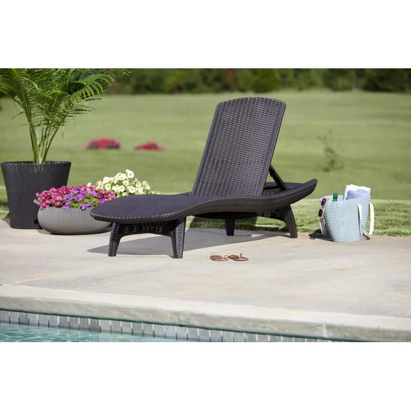 Chaise Lounge: Vartem 77.6'' Long Reclining Single Chaise (Set of 2)