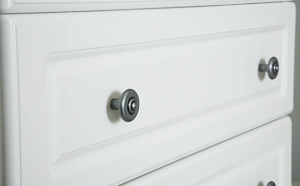 Chest Of Drawers: White 4 Drawer Chest Of Drawers