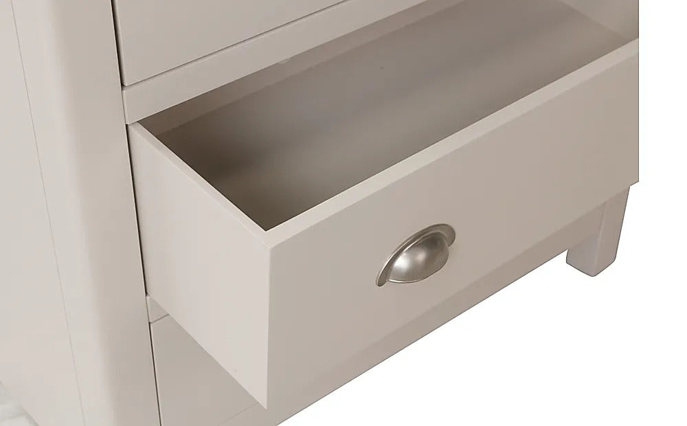 Chest of Drawers Grey and Oak 5 Drawer